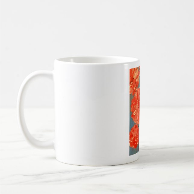 Uniquely artist designed coffee mug (Left)