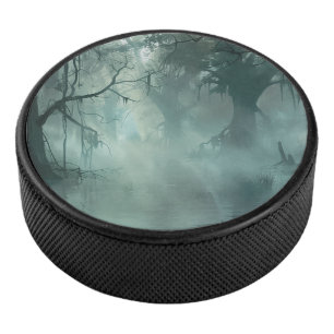 Uniquely Awesome Swamp Hockey Puck