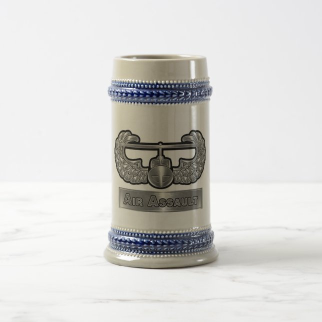 Uniquely Designed 101st Airborne Division Gift Beer Stein (Center)