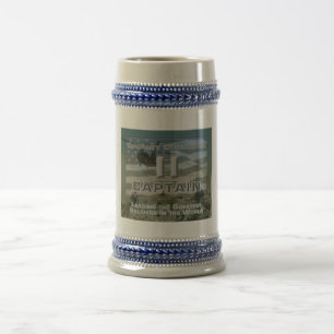 Uniquely Designed Commemorative Company Commander Beer Stein