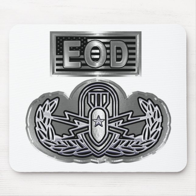 Uniquely Designed Commemorative EOD Mouse Pad (Front)