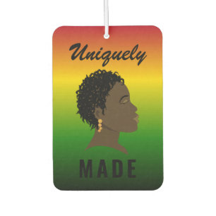 Uniquely Made Black Women's Air Freshener