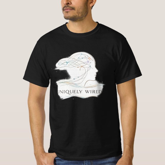 Uniquely Wired Autism Awareness Tee (Front)