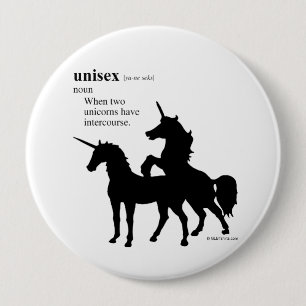 UNISEX 10 CM ROUND BADGE