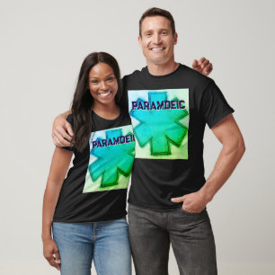 Unisex Aqua paramedic star of life T-Shirt