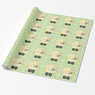 Unisex Baby Shower wrapping paper