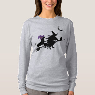 Unisex Basset Halloween Silhouette Shirt