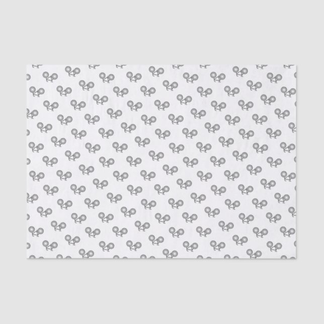 Unisex Bicycle Pattern Tissue Paper (Front)