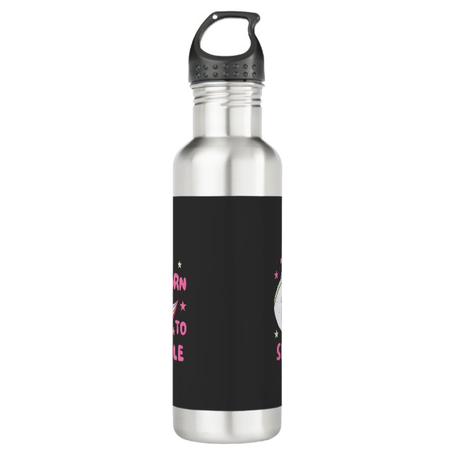 Unisex Born to Sparkle 710 Ml Water Bottle (Front)