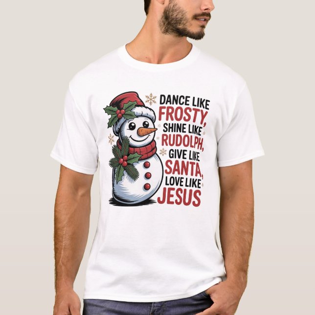 Unisex Christian Christmas T-Shirt (Front)