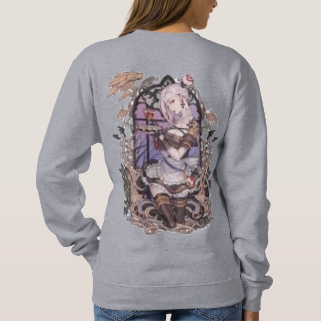 Unisex Crewneck Sweatshirt – Soft Fleece, Warm & C (Back)
