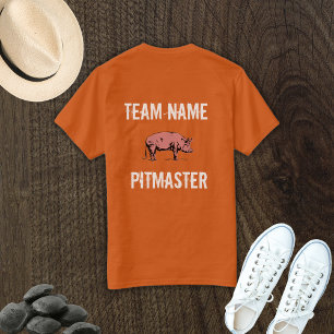Unisex Custom BBQ Team Pitmaster t-shirt