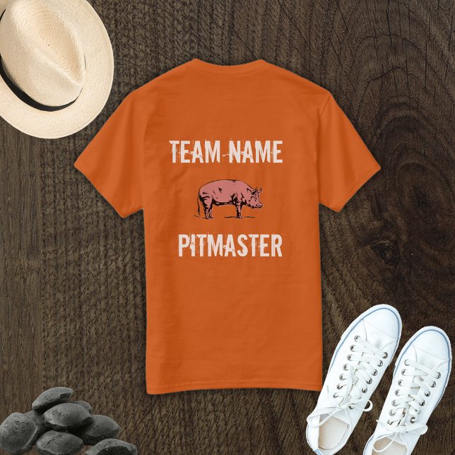 Unisex Custom BBQ Team Pitmaster t-shirt (Creator Uploaded)