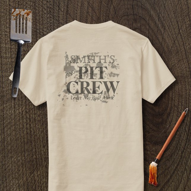 Unisex Customisable 250º Pit Crew T-Shirt (Creator Uploaded)
