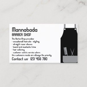 Unisex Cut Colour Salon Business Card