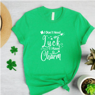 Unisex Funny Luck Clover St Paddys Day Womens T-Shirt
