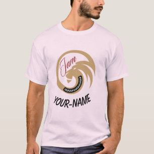 Unisex 'I Am Unstoppable' Custom Lion Head Tshirt 