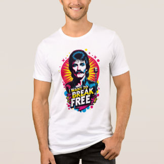 Unisex I Want to Break Free T-shirt Tri-Blend Shirt