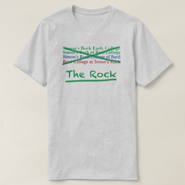 Unisex "It'll Always Be the Rock to Us" Tee (Design Front)