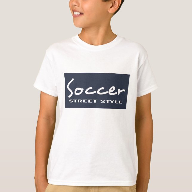 Unisex Kids Soccer LS Tee (Front)