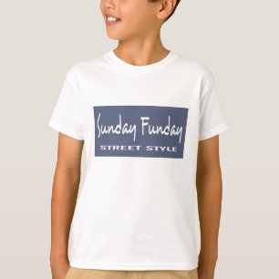 Unisex Kids Sunday Funday LS Tee