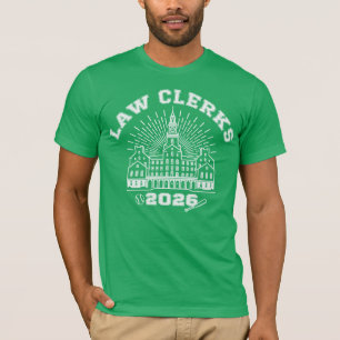 Unisex Law Clerks Softball T-Shirt