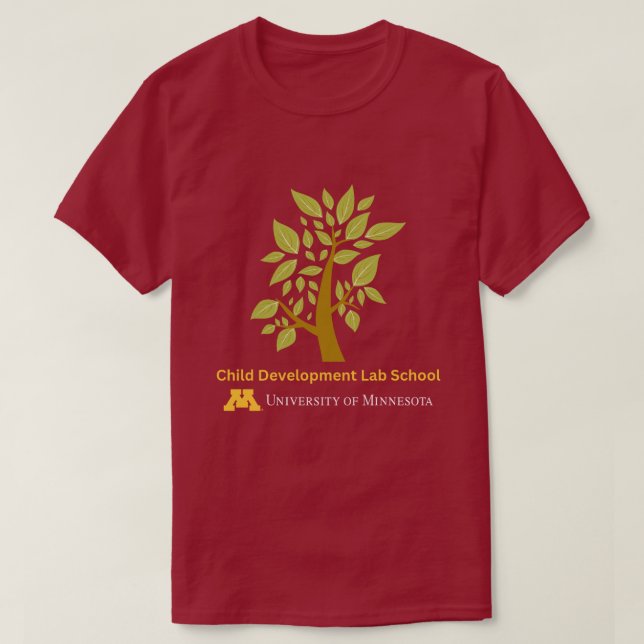 Unisex Maroon CDLS Logo Tee (Design Front)