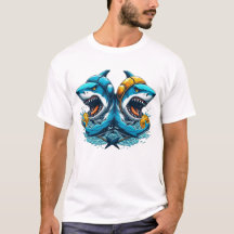 Unisex / Mens Sharks Water Polo TShirt