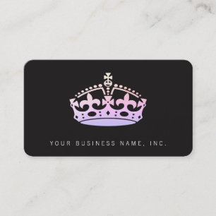 Unisex Palace Salon Jubilee Crown Ipanema Business Card