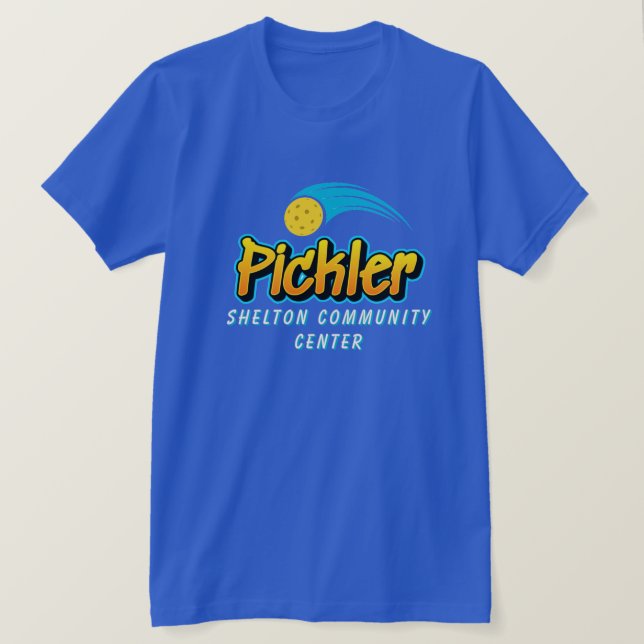 Unisex Pickler Custom T-Shirt (Design Front)