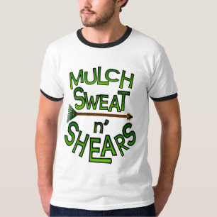 Unisex Ringer Mulch Logo T-Shirt