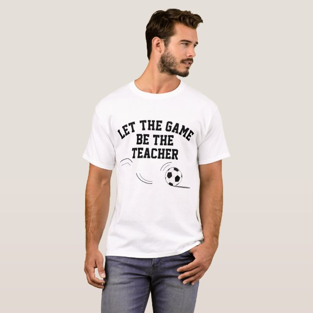 Unisex Soccer Coach white shirt  (Front Full)