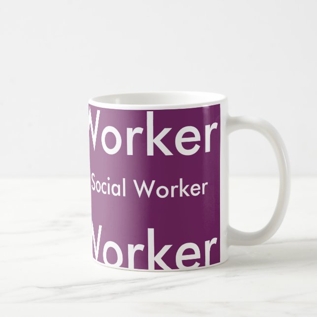 Unisex Social Worker Mug (Right)