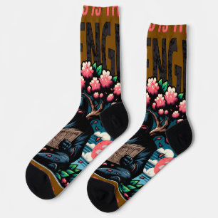 UNISEX SUCCESS REVENGE LESSONS LEARN SOCKS