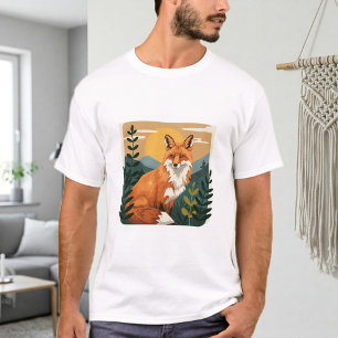 Unisex T-Shirt Fox in Nature