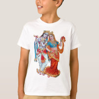 Unisex T-shirt, Radha Krishna printed T-shirt 