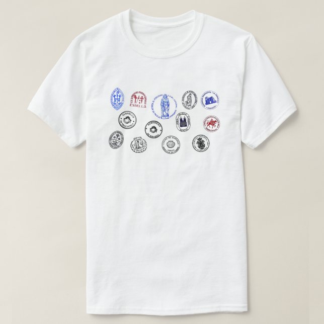 Unisex T-Shirt Saint James Way (Design Front)