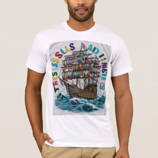 Unisex T-shirt - "Vintage Ship"