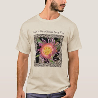 Unisex T-shirt with Stunning Cactus Flower