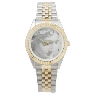 *~* Unisex Two Tone Marble Beautiful  Angel Watch
