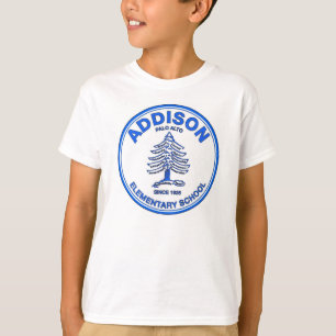 Unisex Youth Tee, Blue Logo T-Shirt