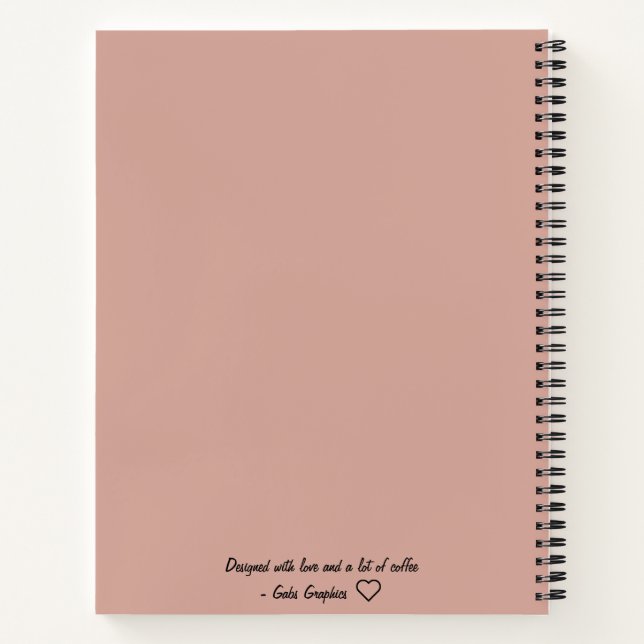 Unison Notebook (Back)