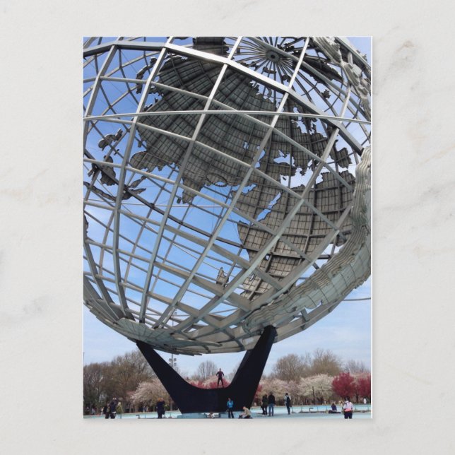Unisphere, World's Fair Grounds, Queens Postcard (Front)