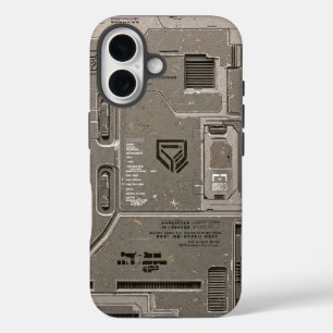 UNIT-77 #002: Orbital Bastion 2152 iPhone 16 Case