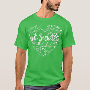 Unit Secretary Appreciation Week healthcare worker T-Shirt