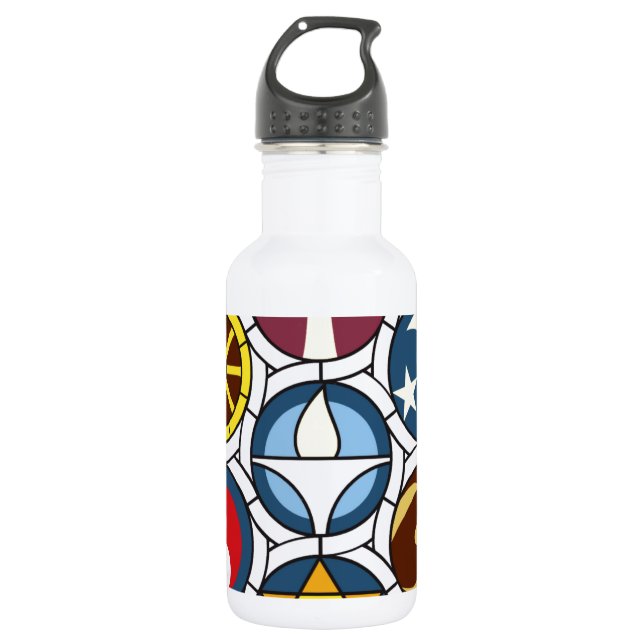 Unitarian Universalist 532 Ml Water Bottle (Front)