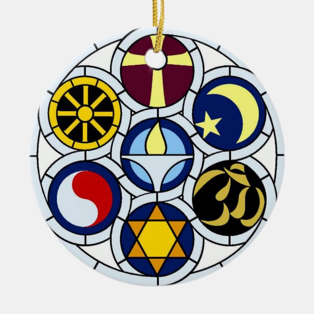 Unitarian Universalist Christmas Ornament (Front)