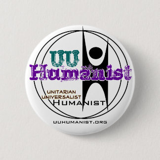 Unitarian Universalist (UU) Humanist 6 Cm Round Badge