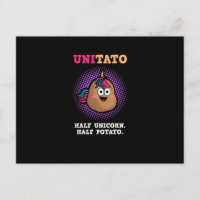 Unitato Half Unicorn Half Potato Funny Vegetable