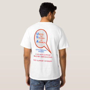 UNITE 2018/2020 SALVATION AMERICA VOTE DEMOCRAT T-Shirt